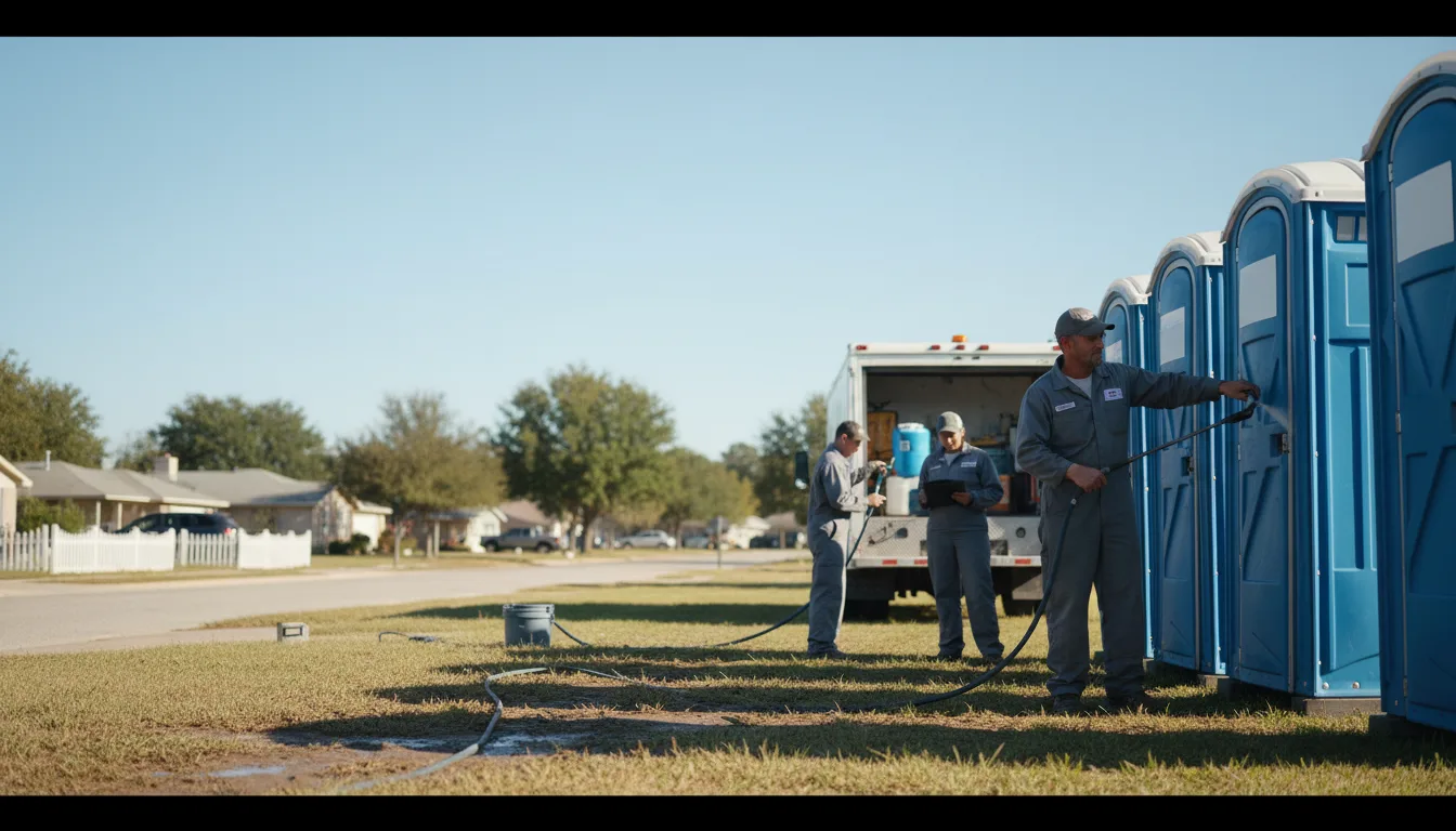 Long-Term Portable Toilet Rental in Fairfield Bay, AR near me